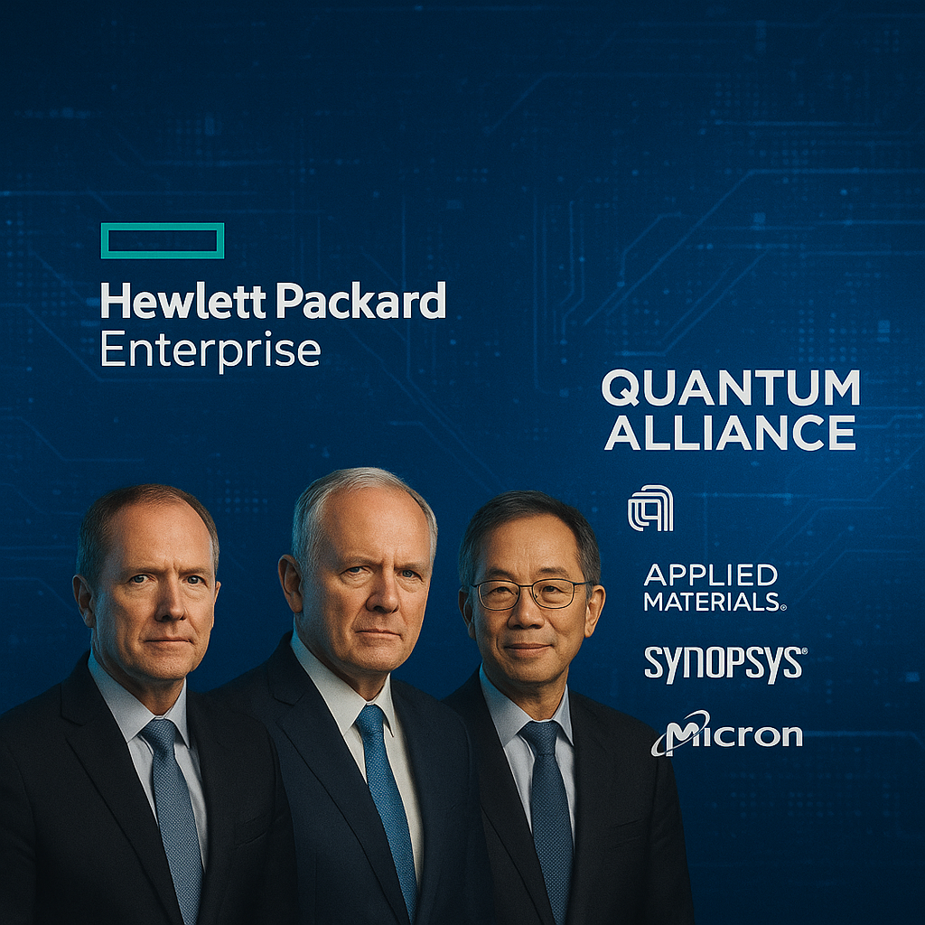 HPE and Chip Titans Form Quantum Alliance to Build Practical Supercomputers
