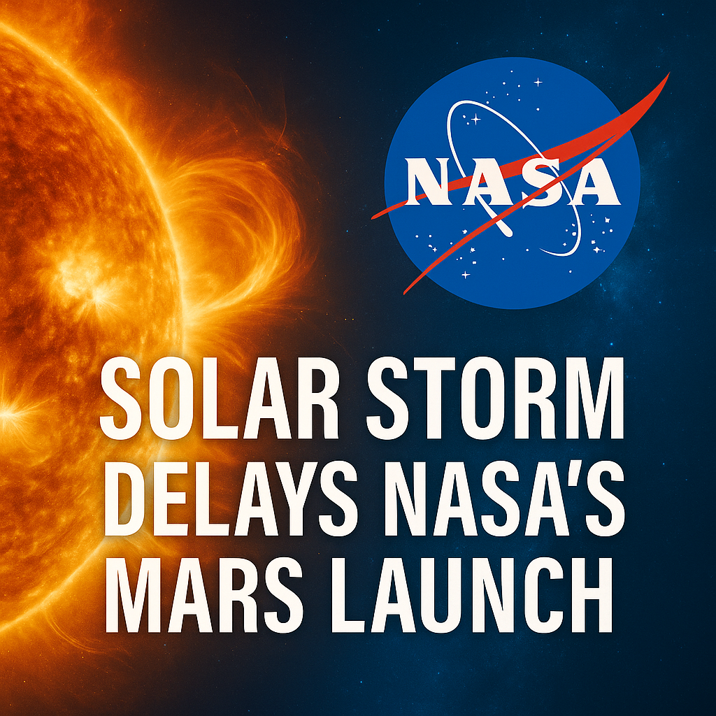 Science / Space: Solar storm delays Blue Origin’s New Glenn launch with NASA Mars probes