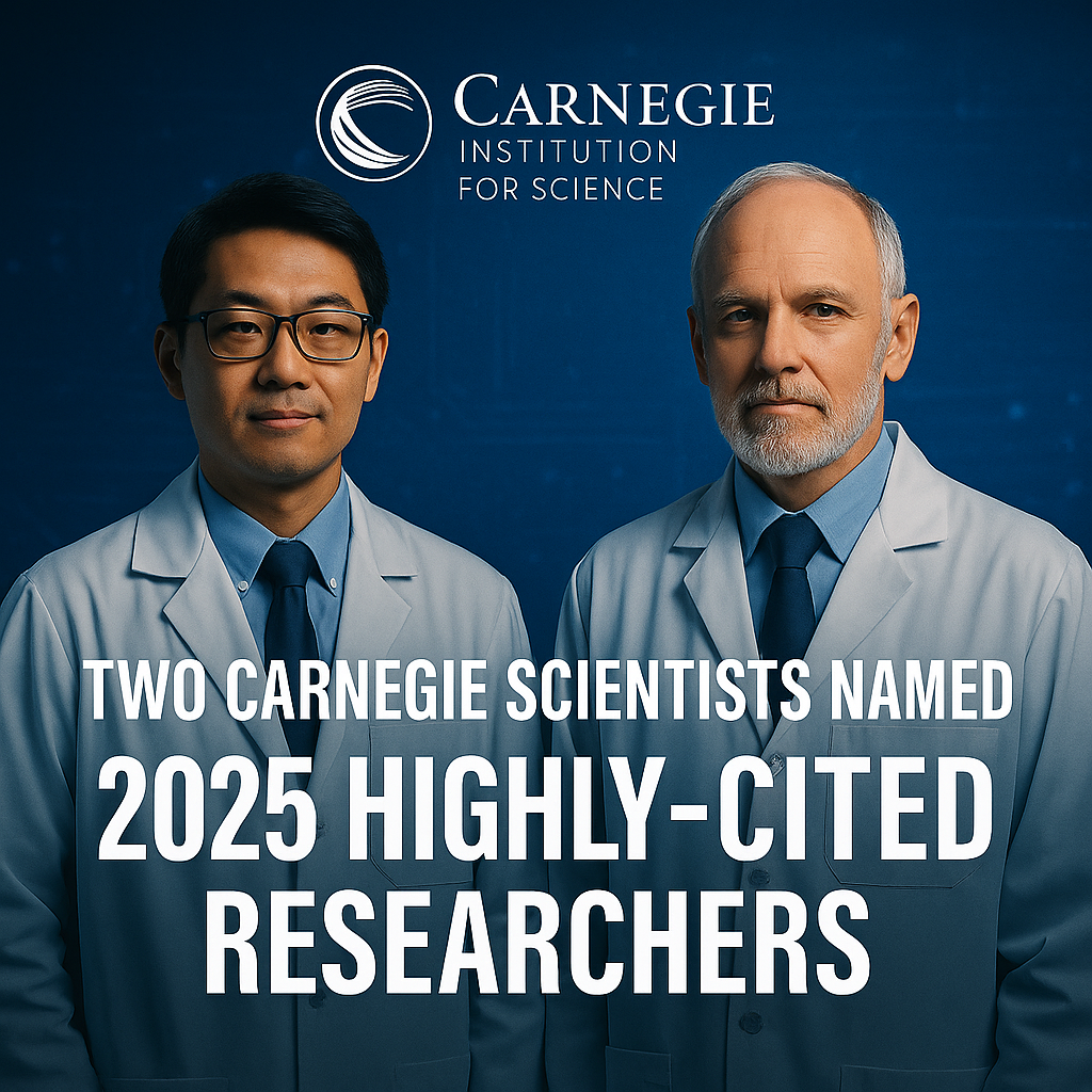 Two Carnegie Scientists Named 2025 Highly-Cited Researchers