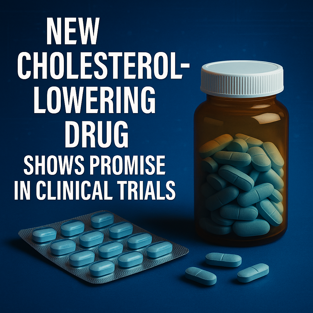 New Cholesterol-Lowering Drug Shows Strong Clinical Results