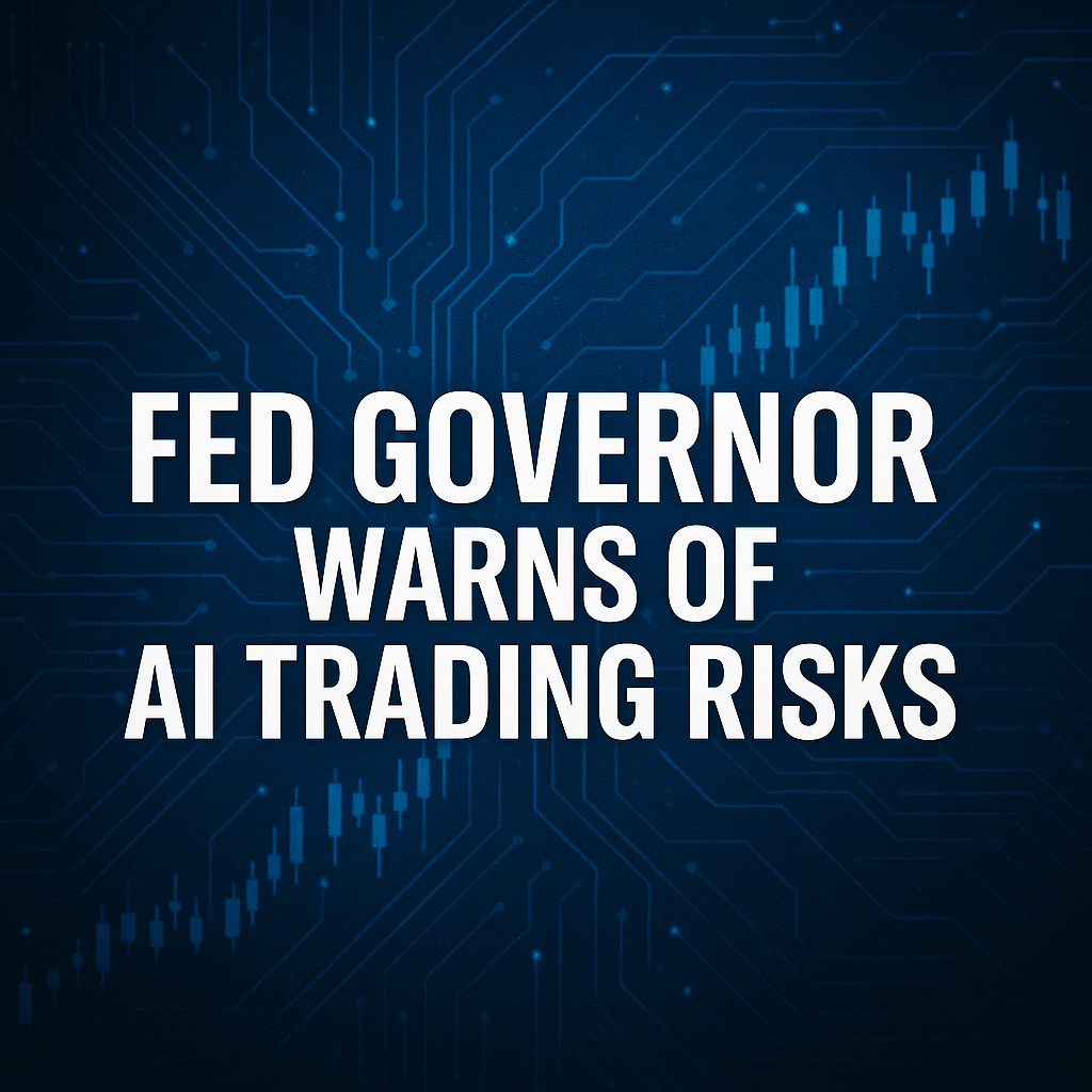 Fed Governor Warns AI-Driven Trading Algorithms Could Threaten Market Integrity