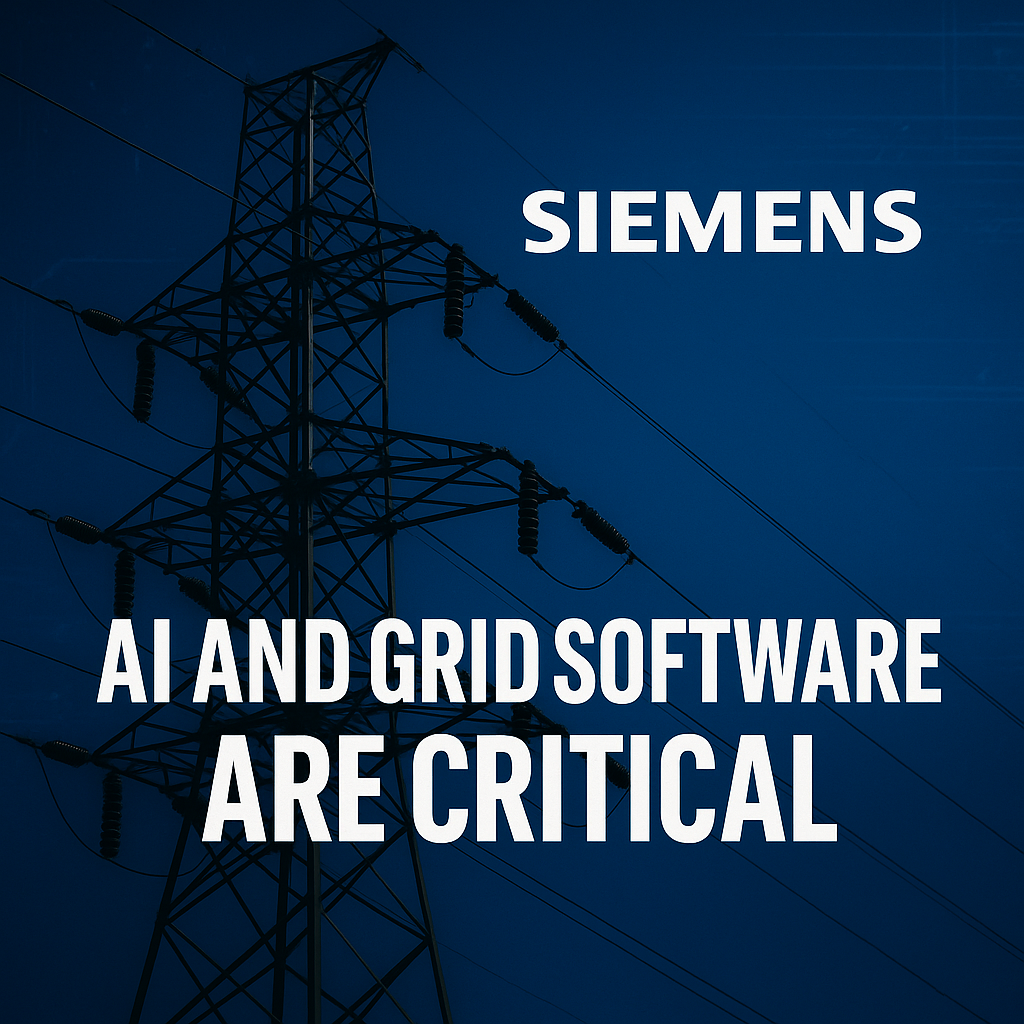 Siemens Says AI and Grid Software Are Critical as Clean-Energy Investment Hits $2.2T