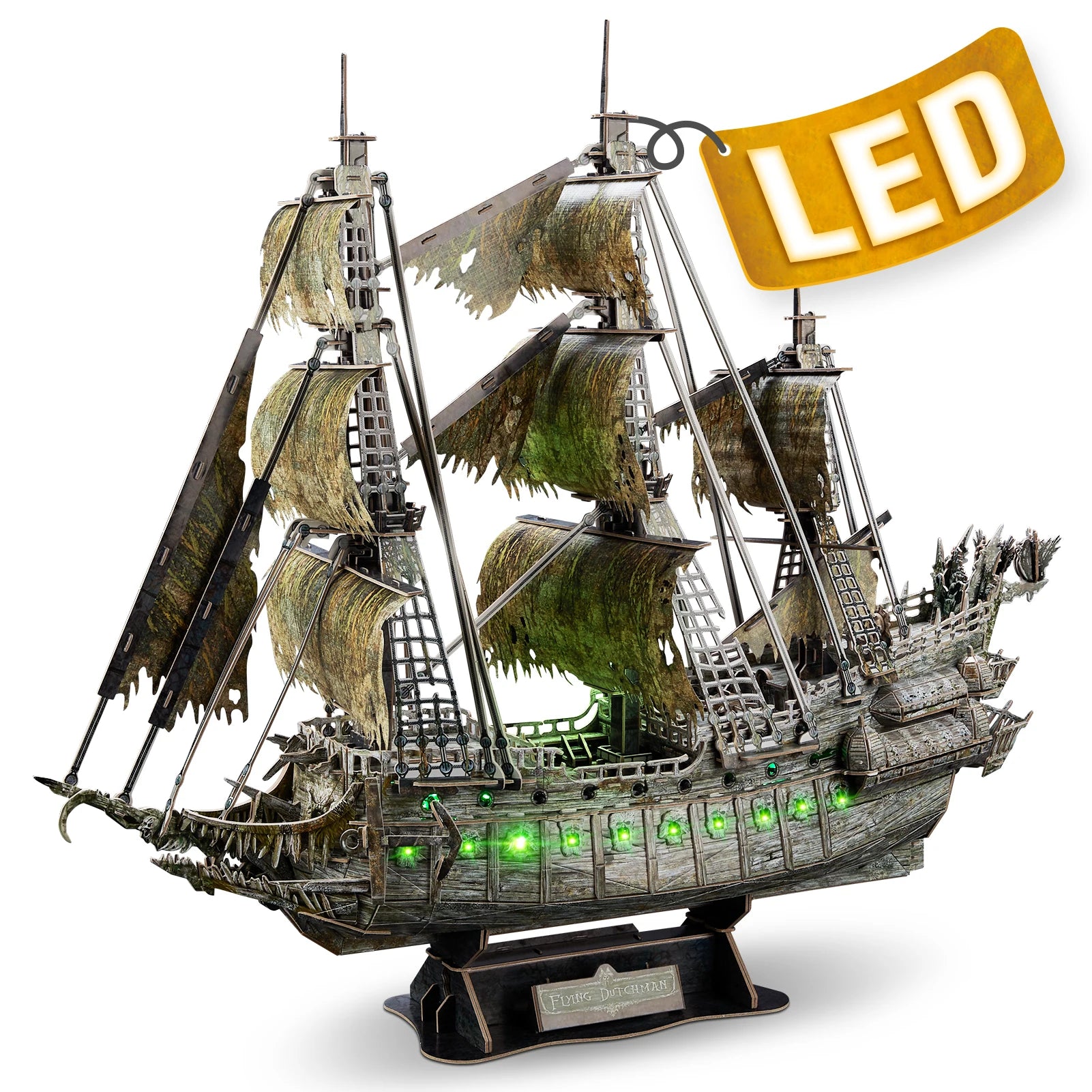 LED 3D Scale model ship