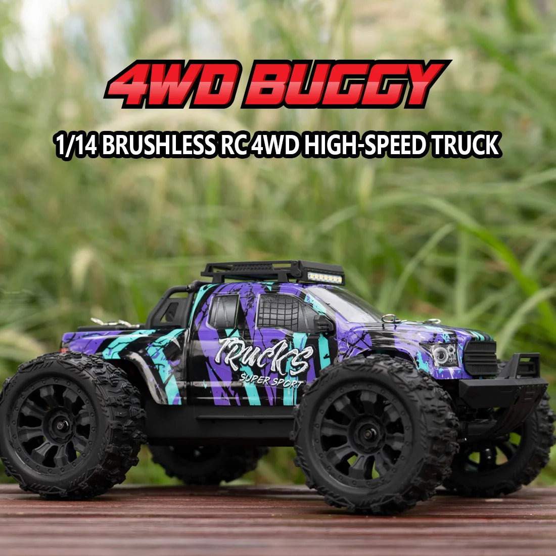 4WD RC Car - 80km/h