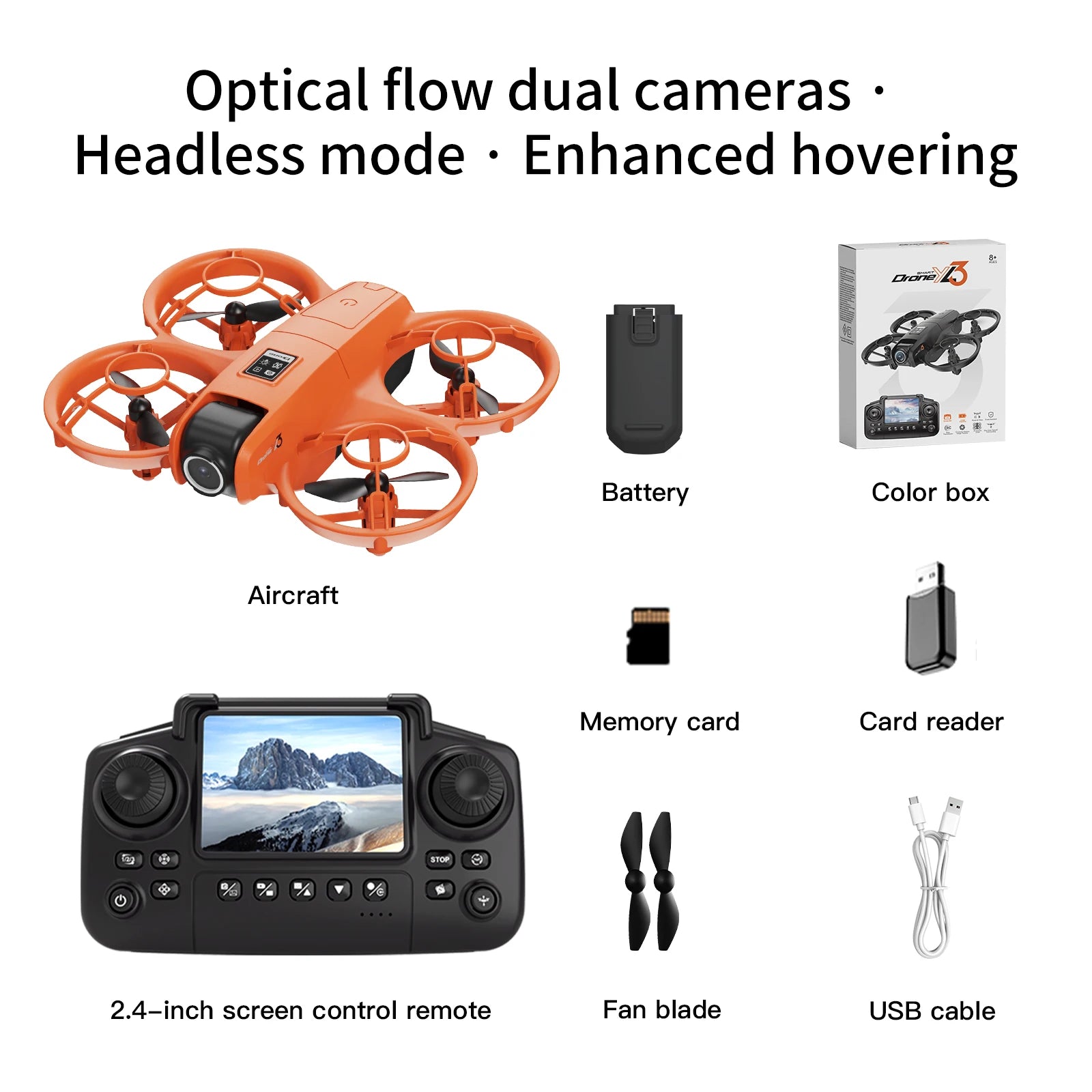 8k Drone Camera With Screen Controller