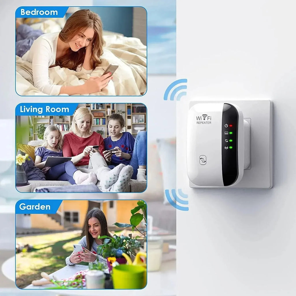 Wireless Signal Booster Wifi Extender Small Steamed Bun Network Repeater Ap Broadband Home Router Signal Amplification Extension wall braker