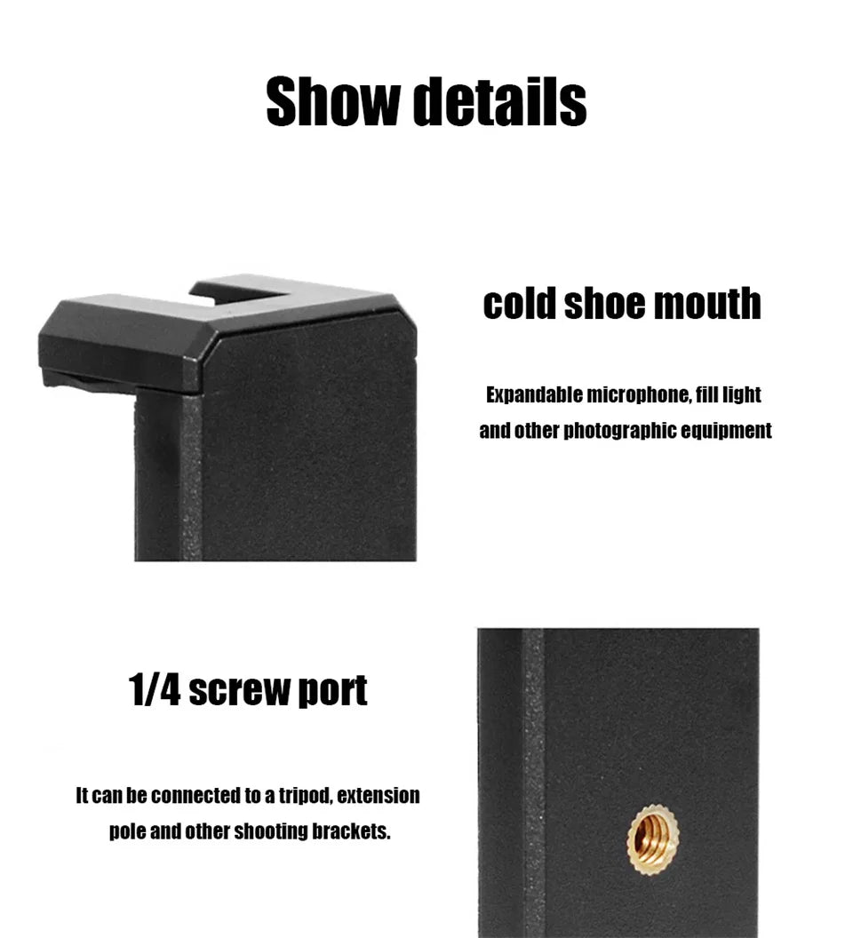 Vlogging Tripod Kit With Light and Mic