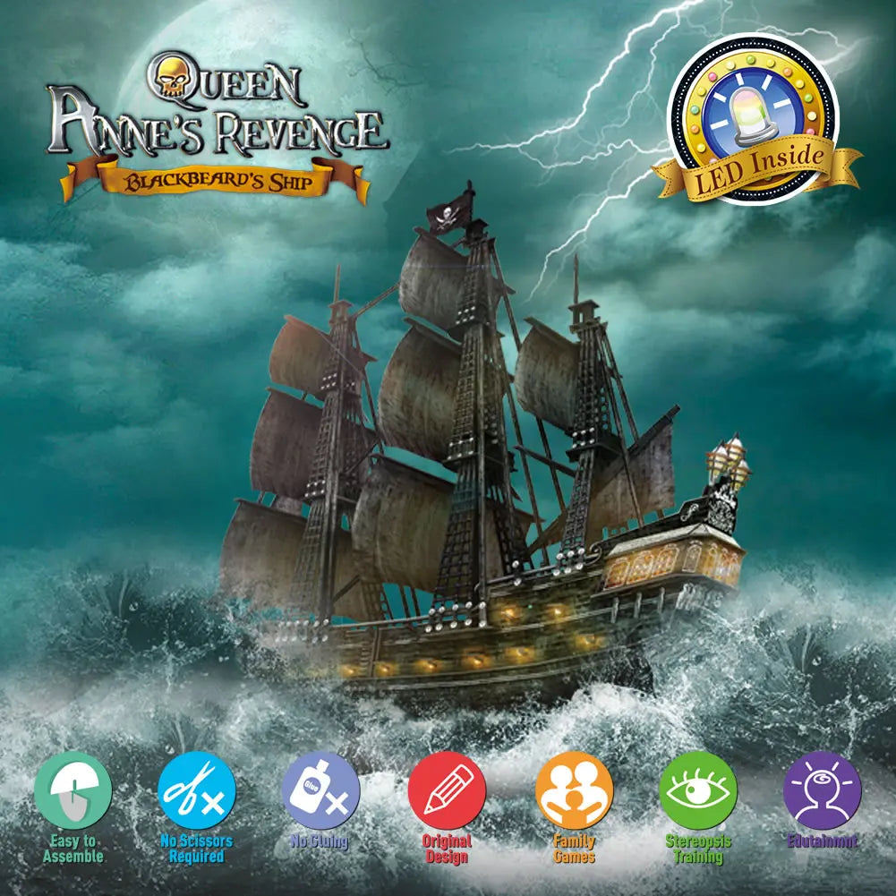 LED 3D Scale model ship