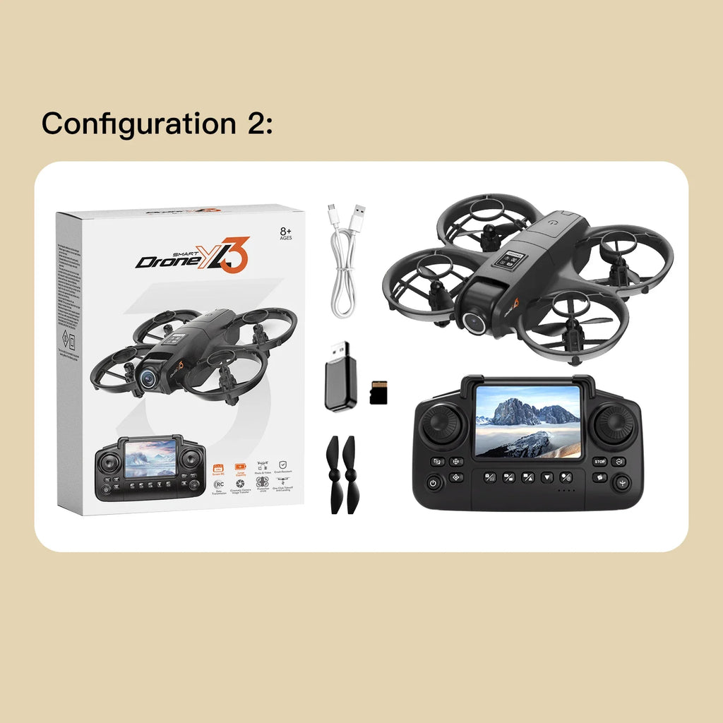 8k Drone Camera With Screen Controller