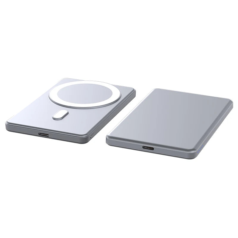 Thin Magnetic Wireless Power Bank 15W 5000mAh Portable Fast Charging External Battery for Magsafe For iPhone 16 15 14 13 Pro Max