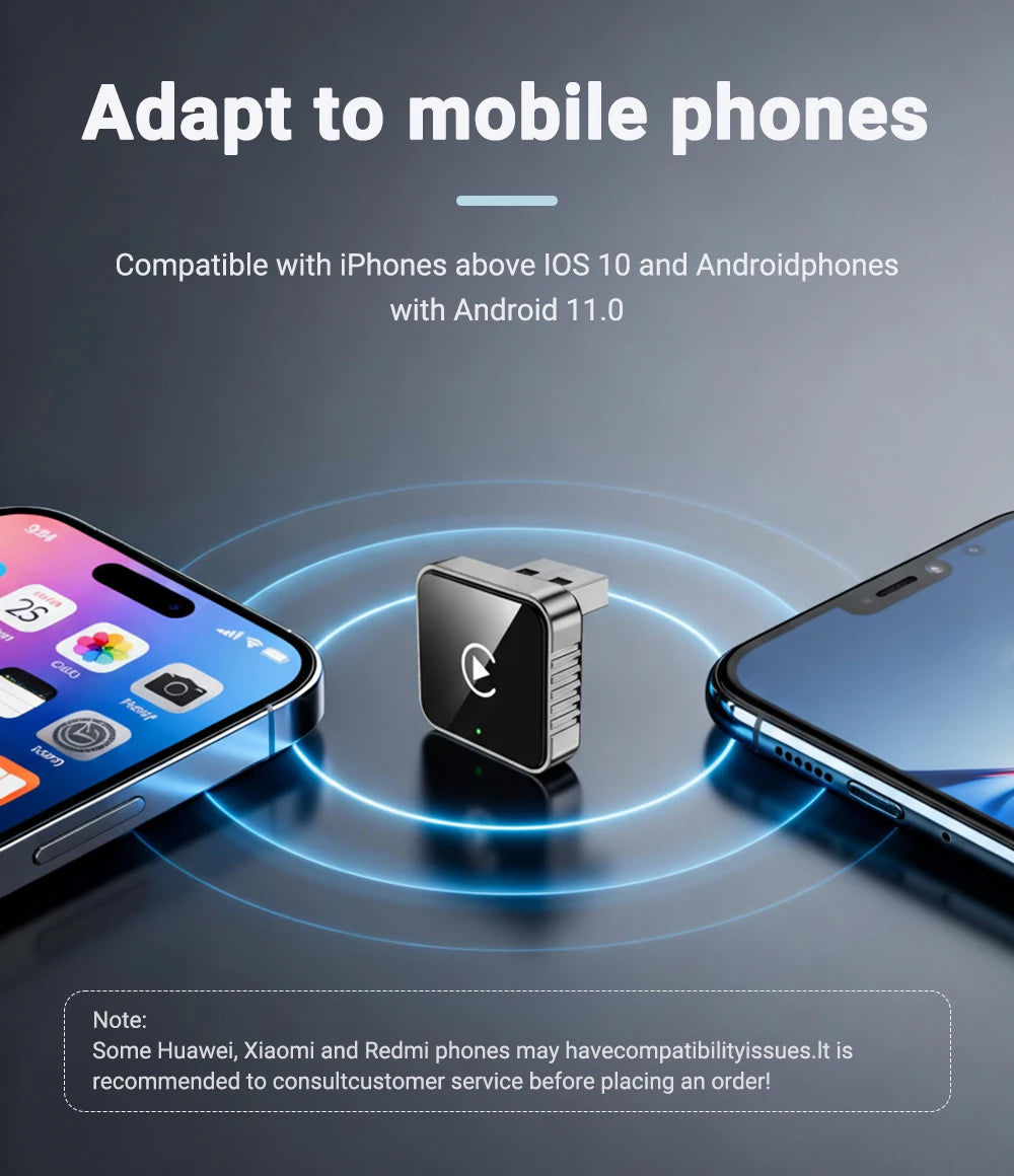 Wireless CarPlay Auto Adapter