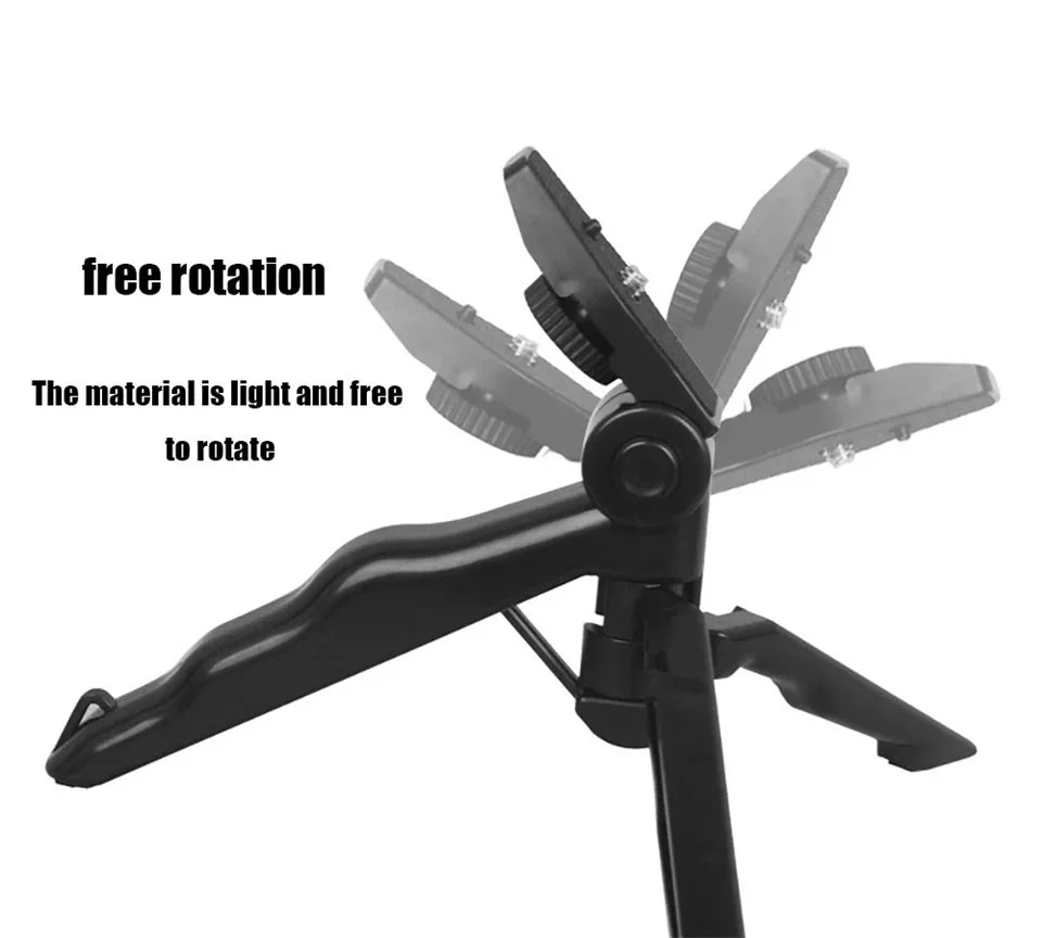 Vlogging Tripod Kit With Light and Mic