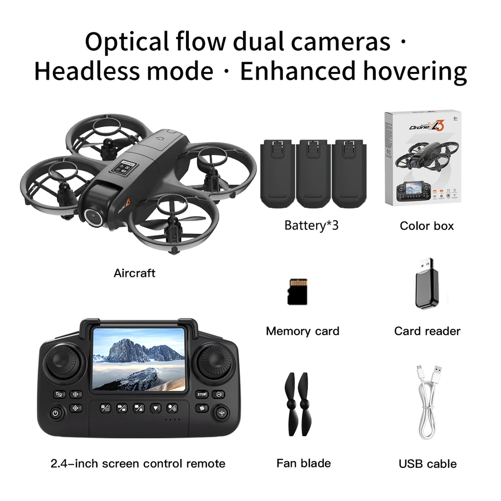 8k Drone Camera With Screen Controller