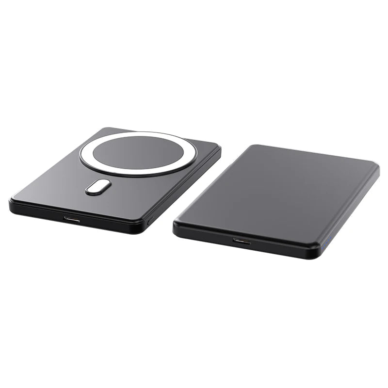 Thin Magnetic Wireless Power Bank 15W 5000mAh Portable Fast Charging External Battery for Magsafe For iPhone 16 15 14 13 Pro Max