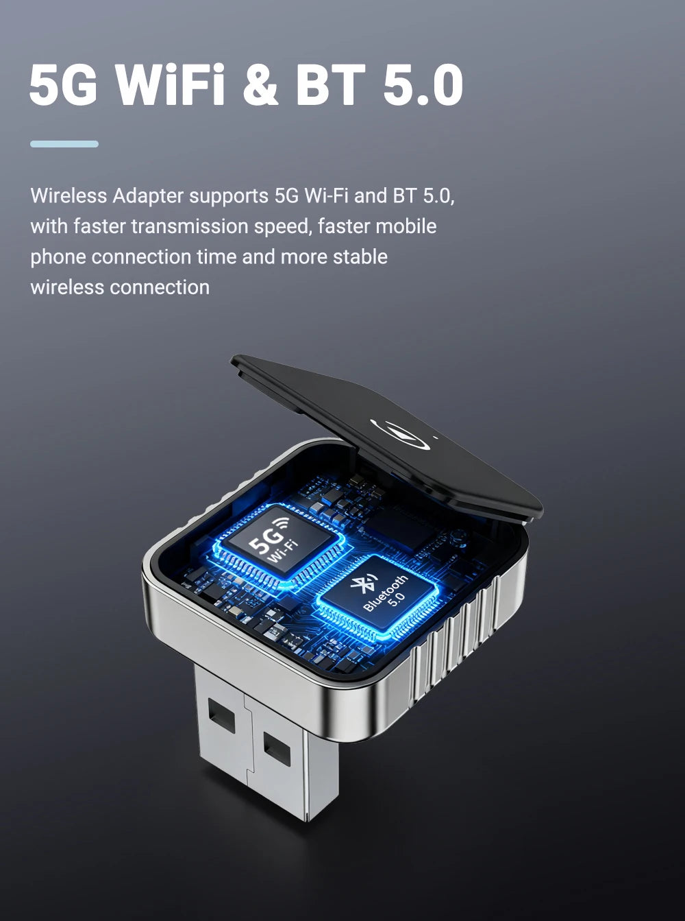 Wireless CarPlay Auto Adapter