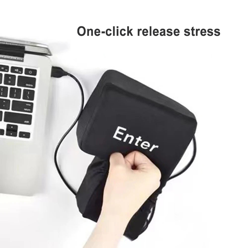 Anti-Stress Computer Huge Enter Key USB