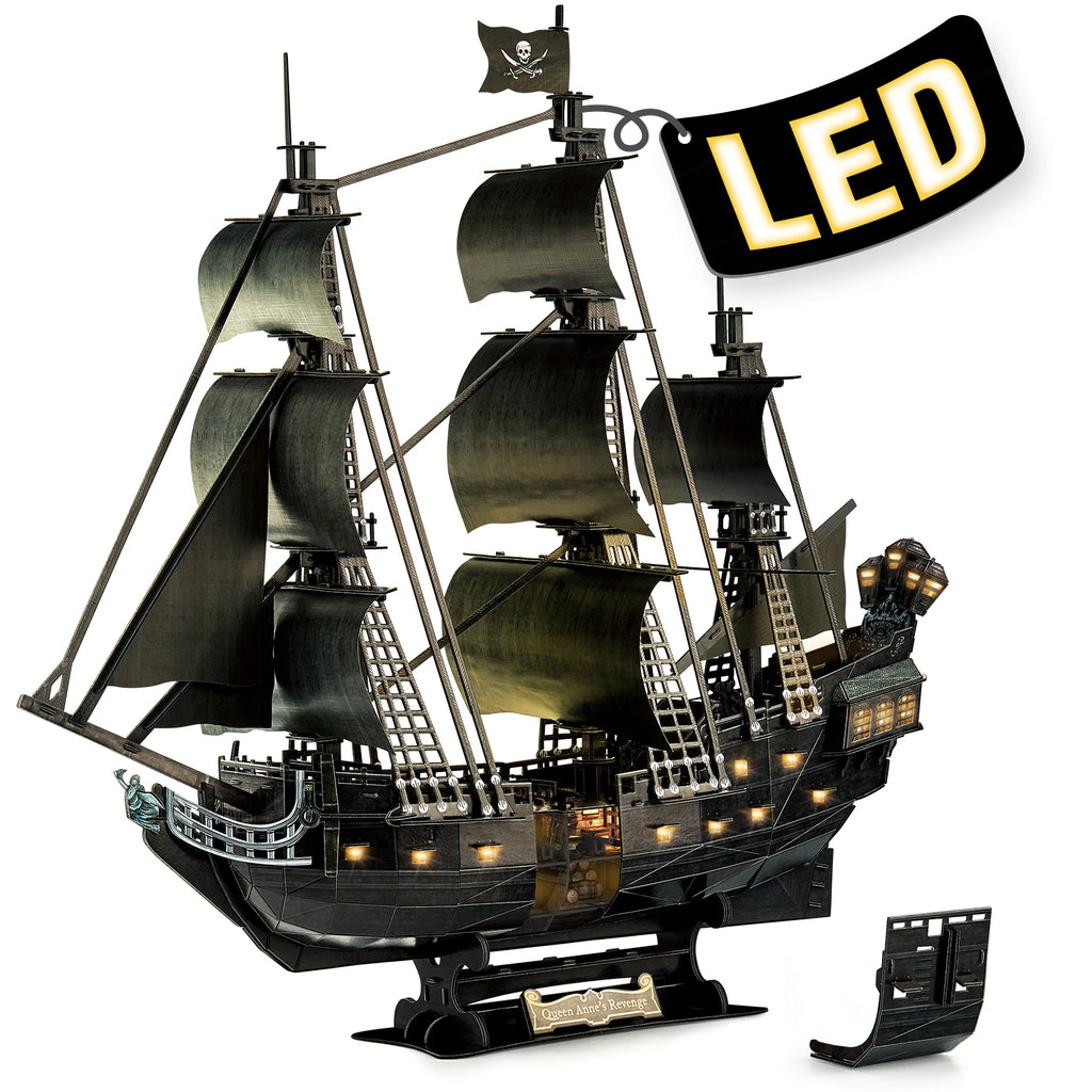 LED 3D Scale model ship