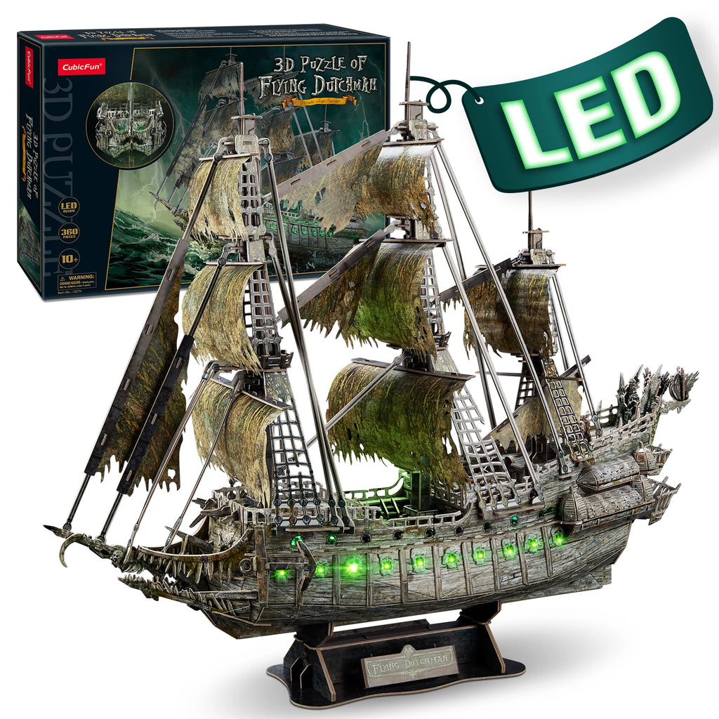 LED 3D Scale model ship