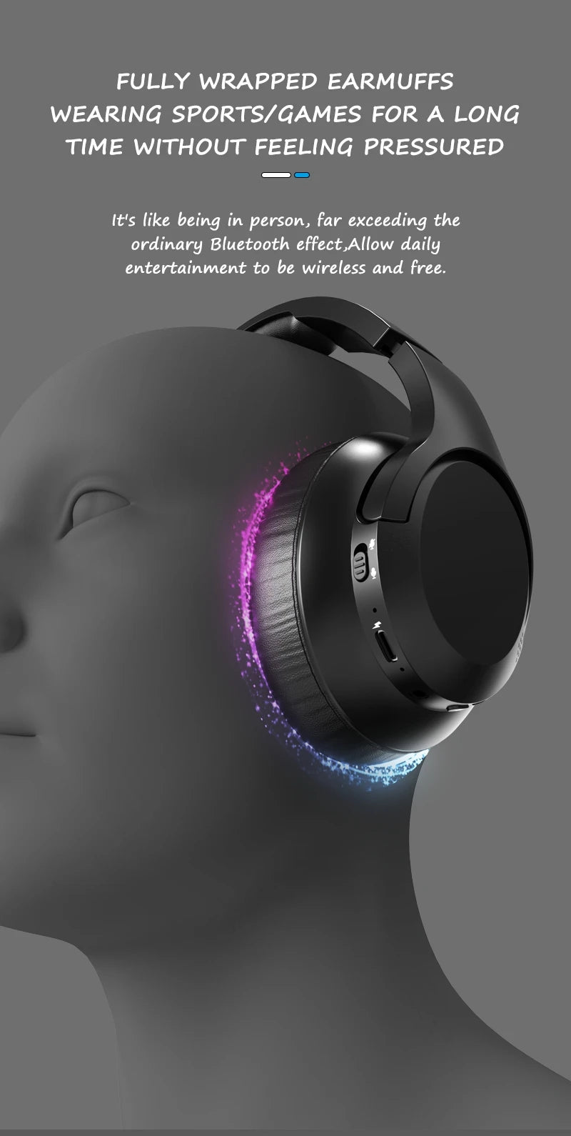 Foldable Gaming Headset