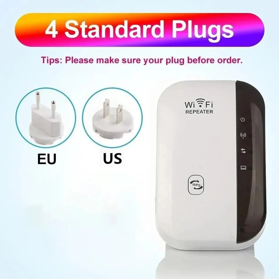 Wireless Signal Booster Wifi Extender Small Steamed Bun Network Repeater Ap Broadband Home Router Signal Amplification Extension wall braker